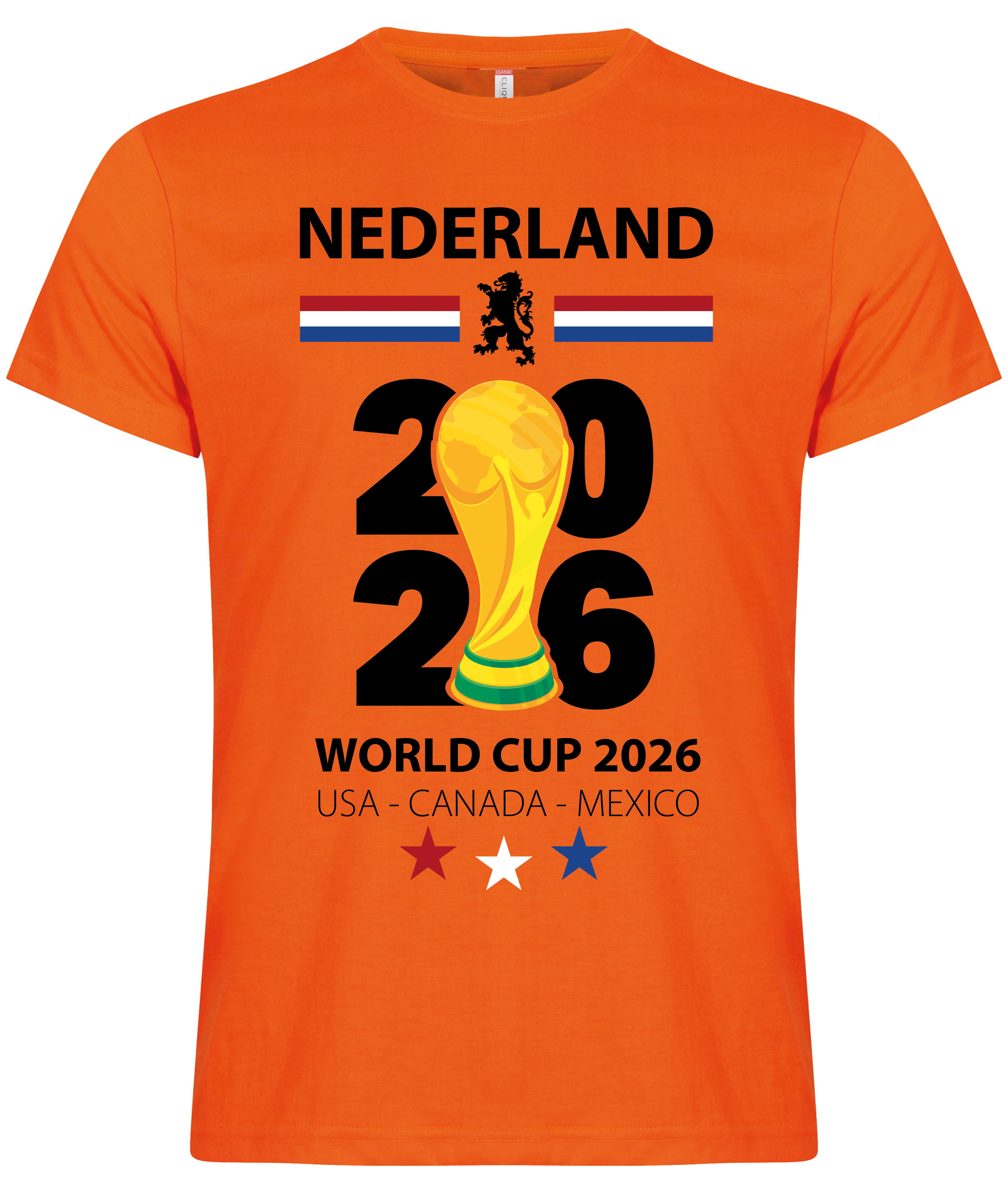 T-shirt WK beker 2026